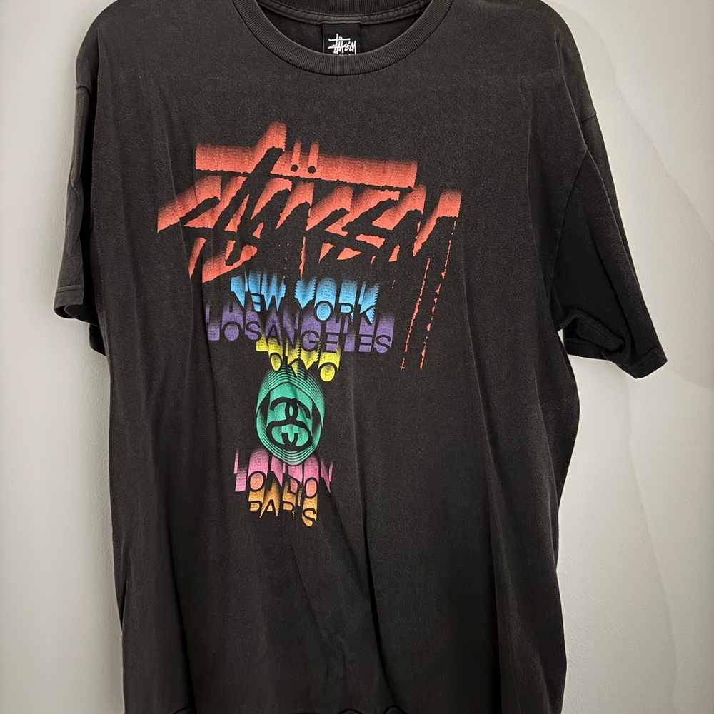 Stussy Multicolor Graphic Tee